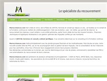 Tablet Screenshot of maroccreances.com